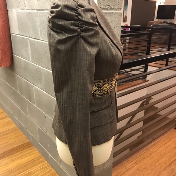 Gorgeous decorative blazer by Bebe - Picture 2 of 7